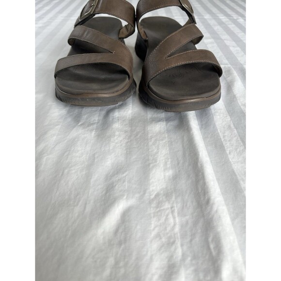 Skechers Women's Relaxed Fit: Easy Going Slide On By Sandals Brown Size 8 - Picture 5 of 9